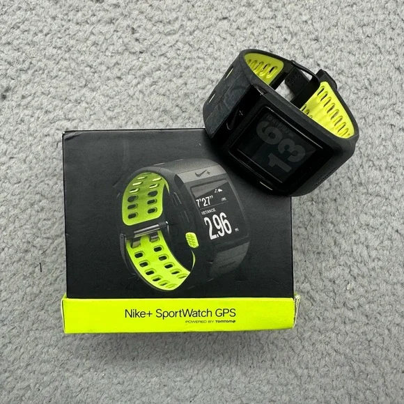 Nike Watch Black Volt Unisex Size SportWatch 2.2.0 SportWatch - Picture 6 of 16